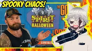 Spooky Season is HERE! | Heathen Reacts to 'A Savagely Festive Company - Spirit Halloween'