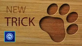PS Touch Tutorial - Create a Wooden Cut Effect in ps touch/android