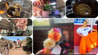 Haciendo limpieza en casa de mis suegros+ mojarras en salsa//otro día normal en casa 