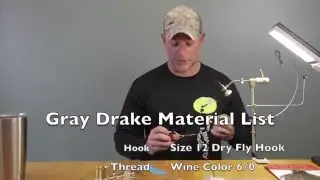 Dry Fly - Gray Drake Spinner