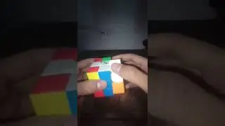 Day-3 of Solving Cube 1 Move/Day #cube #rubik #rubikscube #speedcubing #x #impossiblecube #speedcub