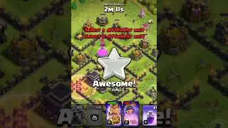 Th9 Attack Strategy🏆|| Lava Loon attack town hall 9🔝😱 #shorts #shortvideo #clashofclans #coc