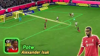 Potw ISAK уничтожает защитников! 😱 Неудержимый нападающий в мобильной версии Efootball 2026