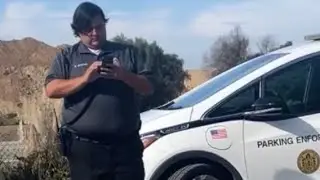 Parking Enforcement  impersonates police to illegally impound RV 