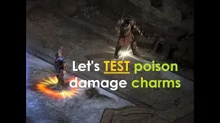 BIG poison charm damage - D2R - Off-meta build