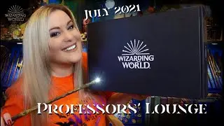 WIZARDING WORLD LOOT CRATE JULY 2021 HOGWARTS PROFESSORS' BOX UNBOXING | VICTORIA MACLEAN