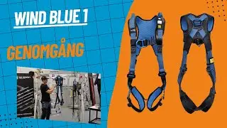 Fallskyddssele Wind Blue 1 | Kort genomg&aring;ng av St&auml;llningsprodukter.se