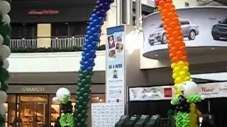 St. Baldrick&rsquo;s Event Balloon Decor | Inside Roseville Galleria Mall by The Art Of The Party