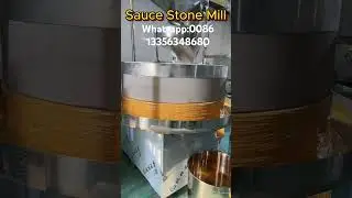 Tahini/peanut butter/chili sauce stone mill. Various size various type contactme#tahini#foodmachine