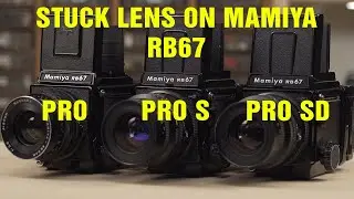 Quick Fix - Mamiya RB67 Pro, Pro S, Pro SD: How to Remove a Stuck Lens
