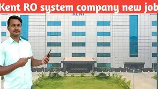 Kent RO l system company new job vacancy 2026 in Noida