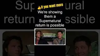Supernatural season 16, trouble makers 🔥😉 #supernaturalseason16 #supernaturalreturnpossible 😁