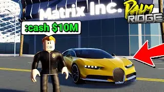 I Used a $10,000,000 Cash Code and GOT RICH! Palm Ridge Beta (Roblox)