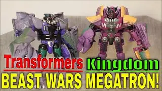 Трансформеры WFC Kingdom Beast Wars Megatron - GotBot True Обзор НОМЕР 841