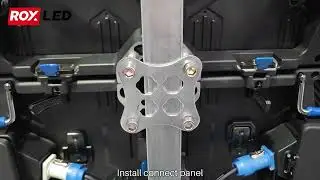 MS1000 LED Display Full Screen Installation｜Complete Installation Process