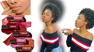 FENTY BEAUTY GLOSS BOMB CREAMS?? | SWATCHED + FIRST IMPRESSION/REVIEW | Kaitlyndestinyy