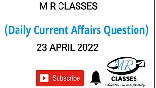 Daily current affairs quiz 23 april 2022