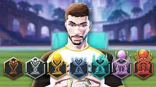 Playing 1 On 1 Vs Every Rank In Rematch From BRONZE To ELITE Level In 24 HOURS! 🕒