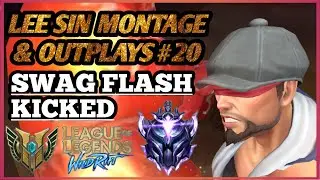 KNOCKOUT LEE SIN MONTAGE & OUTPLAYS #20 | SWAG INSEC KICKED | WILD RIFT BEST BUILD RUNES & SPELL