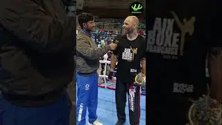 Hilarious Post-Fight Interview with Garel