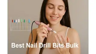 💅 Depvko 10PCS Ceramic Nail Drill Bits | Best Nail Drill Bits Bulk 🛠️