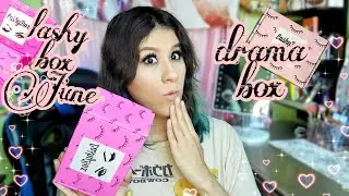lashy box June drama box unboxing