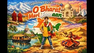 O Bharat Meri Jaan | Modern Style | India My Love | Siyaram | Radha Krishna song | India in a song