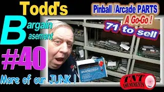 #1709 BARGAIN BASEMENT #40 - Our first PARTS ONLY Special Sale of Great Deals! - TNT Amusements