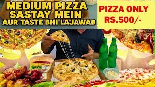 Sasta Lajawab PIZZA ONLY RS.500/. at CHASEUP Food Court | MEGA MALL CHASEUP Food Court PIZZA