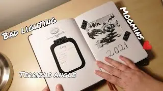 2021 Bullet Journal Set-Up (a.k.a. The Disaster it is to Film and Edit Your First Video)