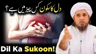 Dil Ka Sukoon Kaise Milega | Best Bayan | Mufti Tariq Masood