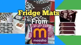 Fridge Mats items from meesho|| রান্নাঘরের আইটেম ।।