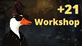 M+ Mechagon Workshop +21 | Discipline priest POV | Night fae | WoW Dragonflight pre patch