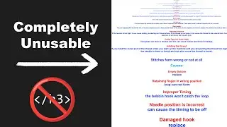 This Site is Hilariously Unreadable - But it Wasn't Always