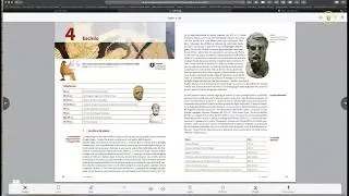 Lezione con un libro digitale in Google Meet