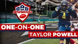 One-on-One with XFL Hopeful Taylor Powell | Hosted by James Larsen