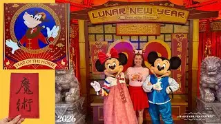 🧧[4K] Guide to Lunar New Year Activities, Characters and More | Disney California Adventure🎉