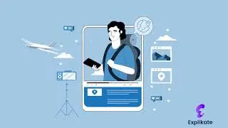 Ein Erkl&auml;rvideo f&uuml;r eine Reiseapp Social Media