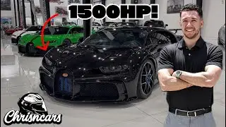My first ride in a Hypercar! (1500HP Bugatti Chiron Pur Sport)