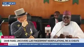 JAMB Panel Uncovers 4251 Fingerprint Manipulations, 190 AI Cheats In 2025 UTME