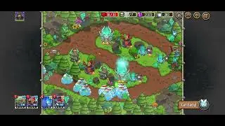 Crazy Defense Hero - Slime Invasion 14 - Deep Woods Meadow (Crazy) 3 Stars Card