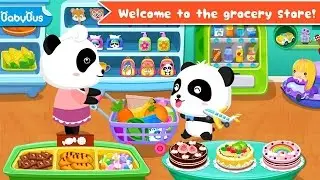 Baby Panda Go To Supermarket Help Mom Shopping! - Baby baby channel | Fun Game For Kid