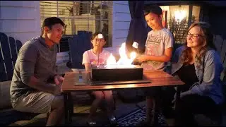 Tabletop Fire Pit Indoor/Outdoor Fire Pit Review | Ethanol Portable Fireplace with Adjustable Flames