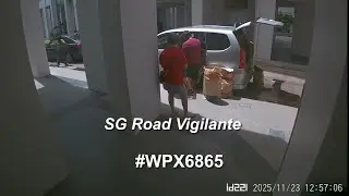 23nov2025  Edgedale Plains #WPX6865 malaysia registered vehicle selling durian from boot
