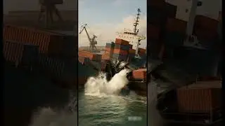 Massive Ship Crash at Port | AI-Generated Short