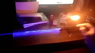Blue laser 400mw burn matches