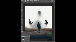 Surreal Photo Manipulation Photoshop Tutorial #shorts