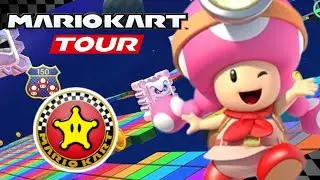 Mario Kart Tour New Year's Tour Fire Rosalina Cup Gameplay 