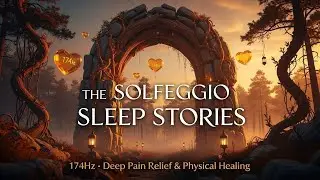 174 Hz Pain Relief Sleep Story: Deep Healing & Full Body Reset | Solfeggio Frequency Music