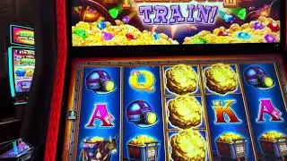 Lock it Link Eureka Treasure Train $30.00 lets play this! MGM Aria